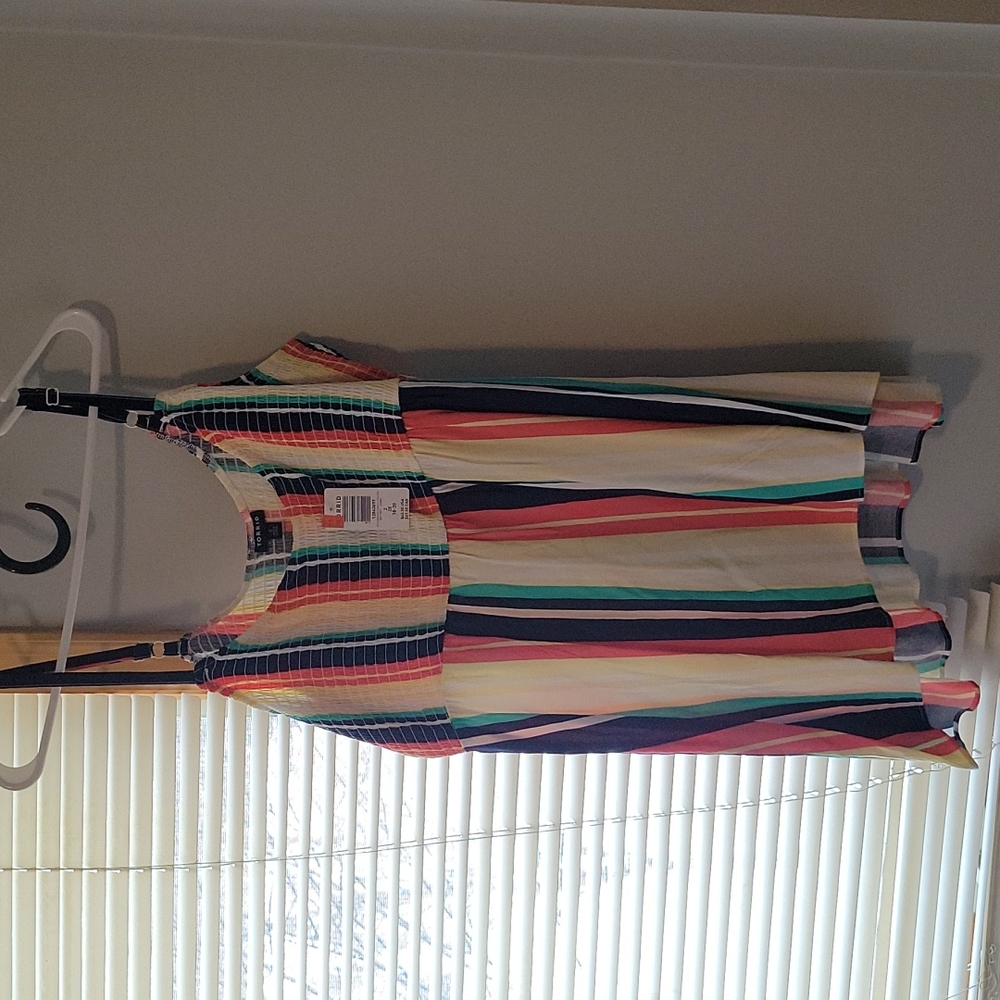 Flowy striped tank
